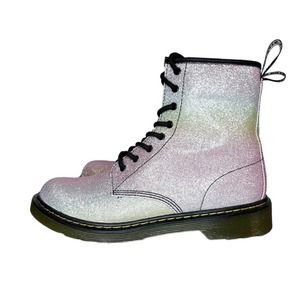 Dr. Martens Shoes Boots Rainbow Glitter Pascal 1460